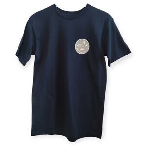 Vans T-Shirt, Blue, 100% Cotton Size Small